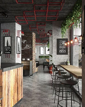 konsept caafe tasarımları